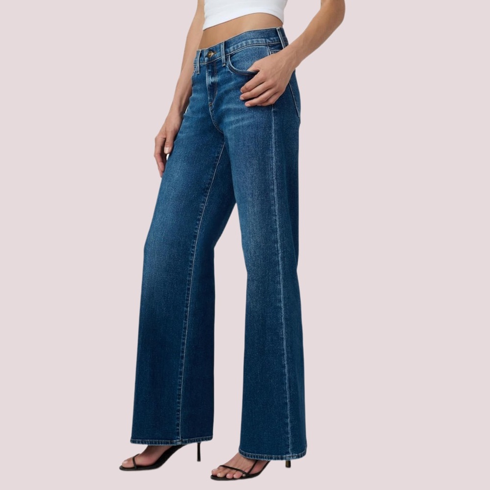NWT Joe’s Jeans Lou Low Rise Wide Leg Jeans Sz 30 - Picture 2 of 11